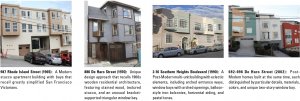 Images of Potrero Hill architecture: 1965 to 2002