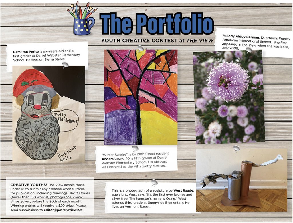 The Portolio: Potrero View Youth Creative Contest Winners, January 2021