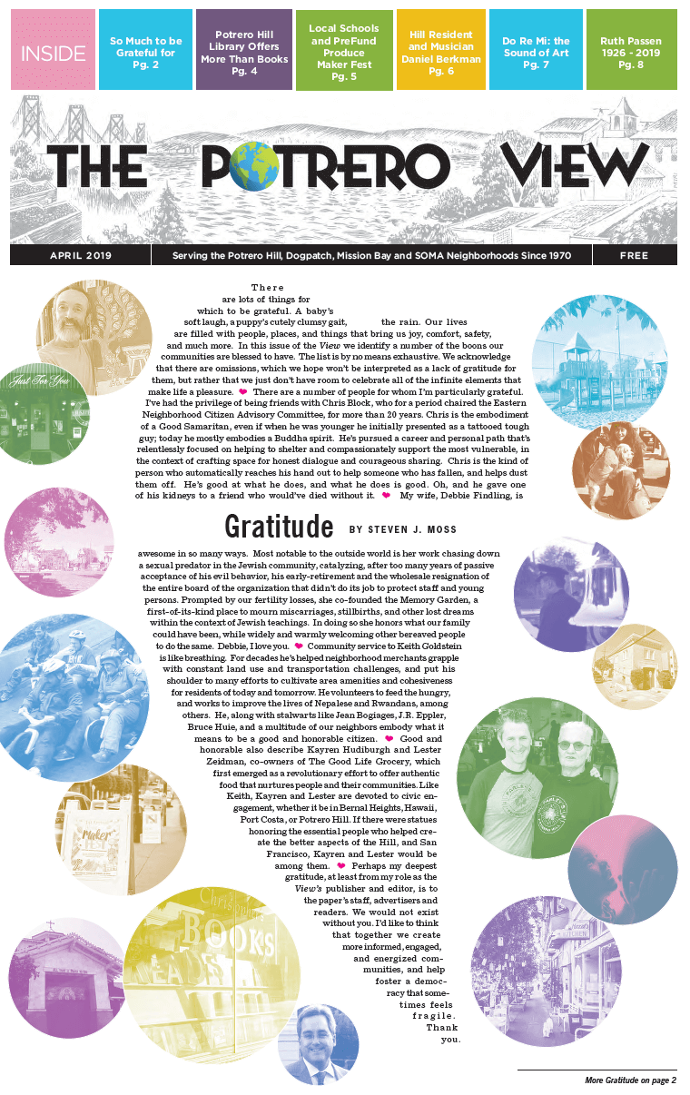 View April 2019 issue front page