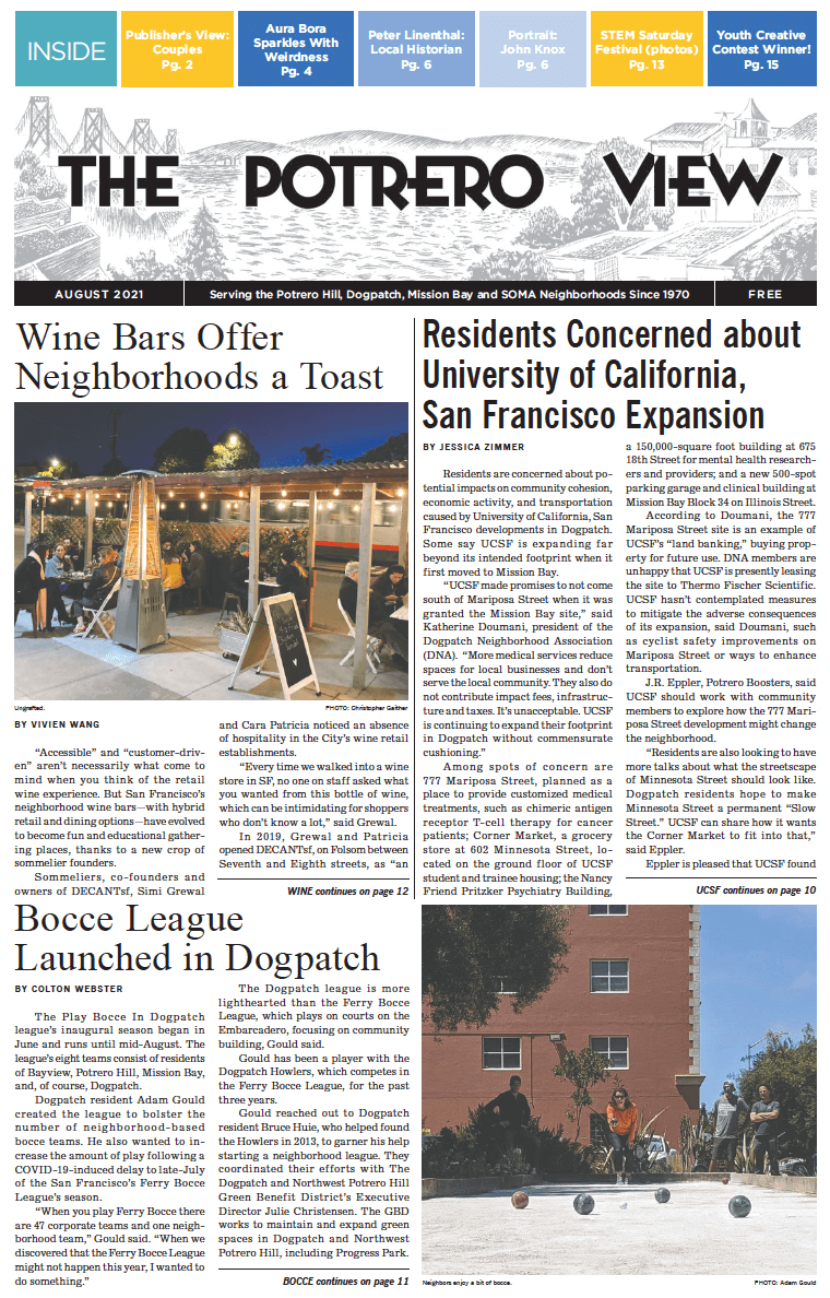 View August 2021 issue front page