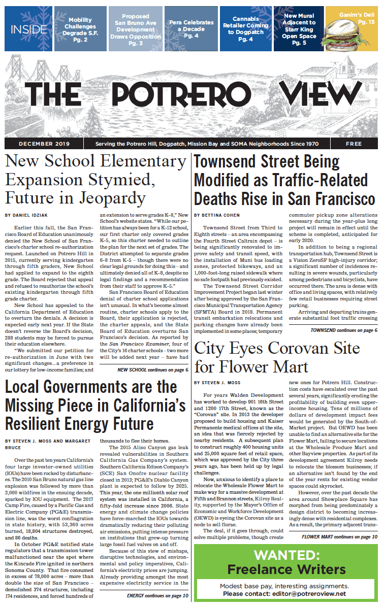 View December 2019 issue front page