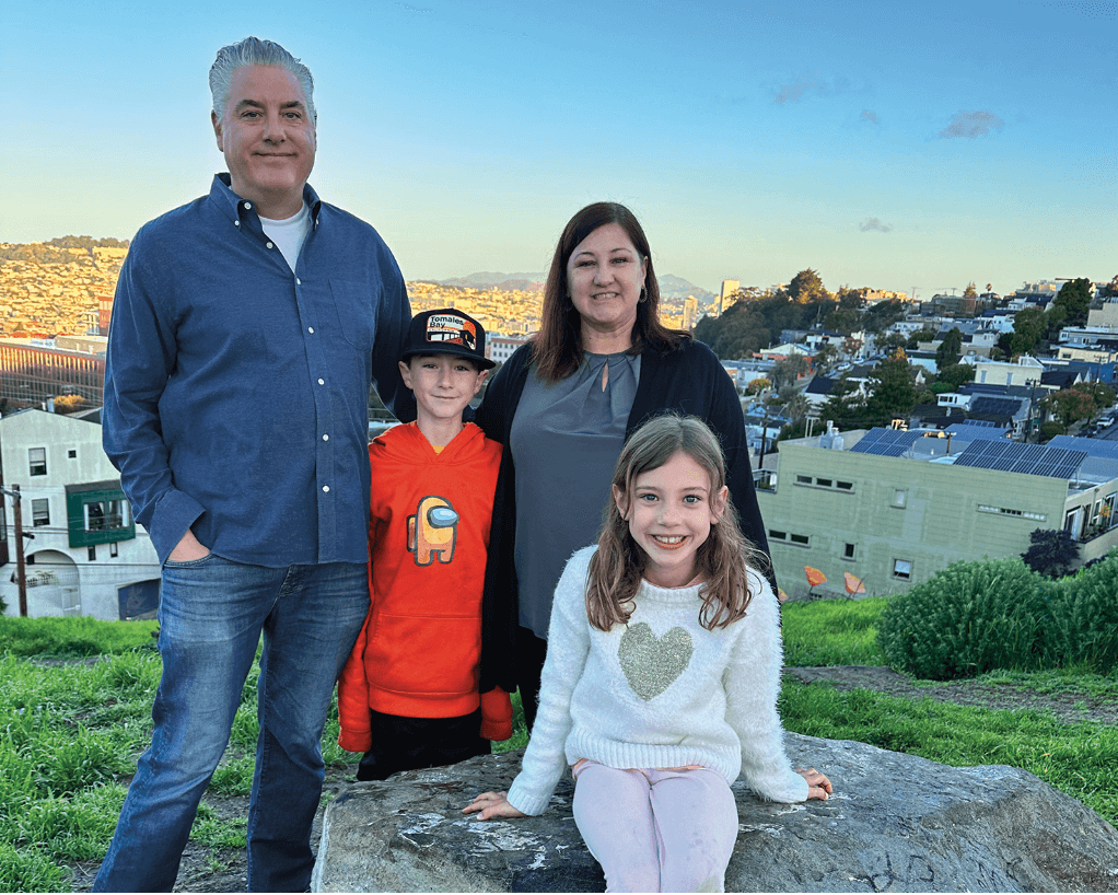 Photo: Joan Meyer and family