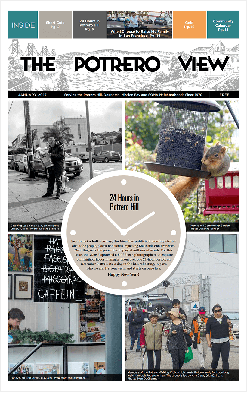 Page 1 of Potrero View January 2017 issue