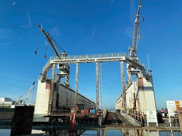 Eureka dry dock. Photo: Courtesy of Port of San Francisco